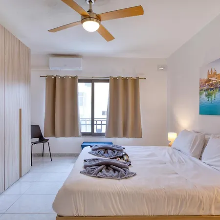 Apartmán Bright & Modern 2 Bedroom Close To The Sea Mmon1-1 St. Paul's Bay